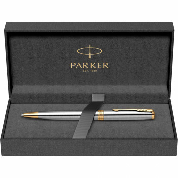 Шариковая ручка Parker Sonnet Core K527, Stainless Steel GT