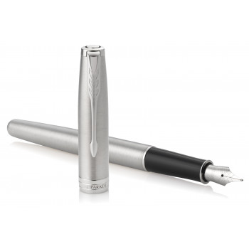 Перьевая ручка Parker Sonnet Core F526, Stainless Steel CT (Перо F)