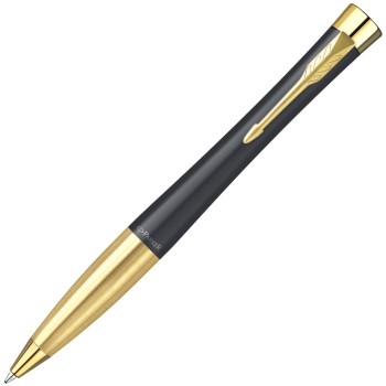 Набор Parker 2021: ручка шариковая Parker Urban Core K314, Muted Black GT + чехол для ручки